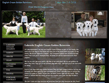 Tablet Screenshot of championenglishgoldens.com